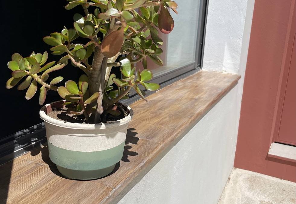 Cómo pintar el alféizar de una ventana paso a paso