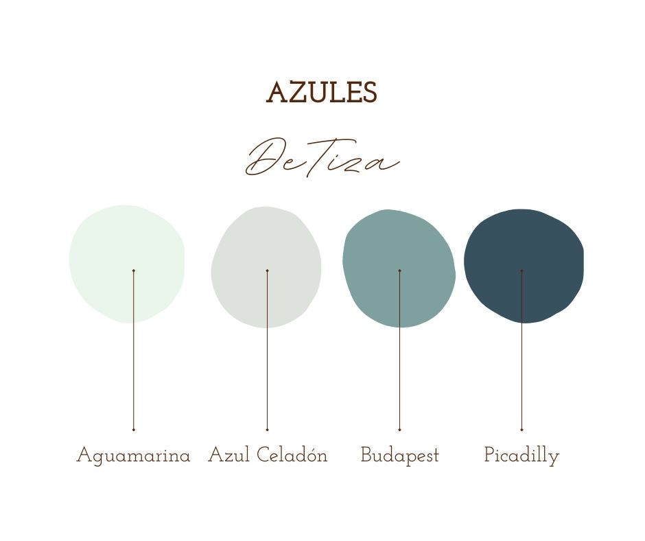Psicología del color en el hogar: azules