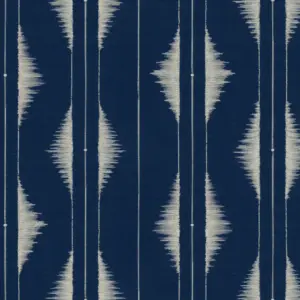 Papel pintado Azilal embroidery Ultramarine