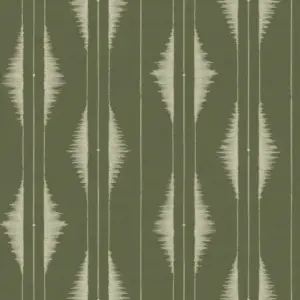Papel pintado Azilal embroidery Pistachio