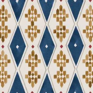 Papel pintado Beldi Rugs Ultramarine