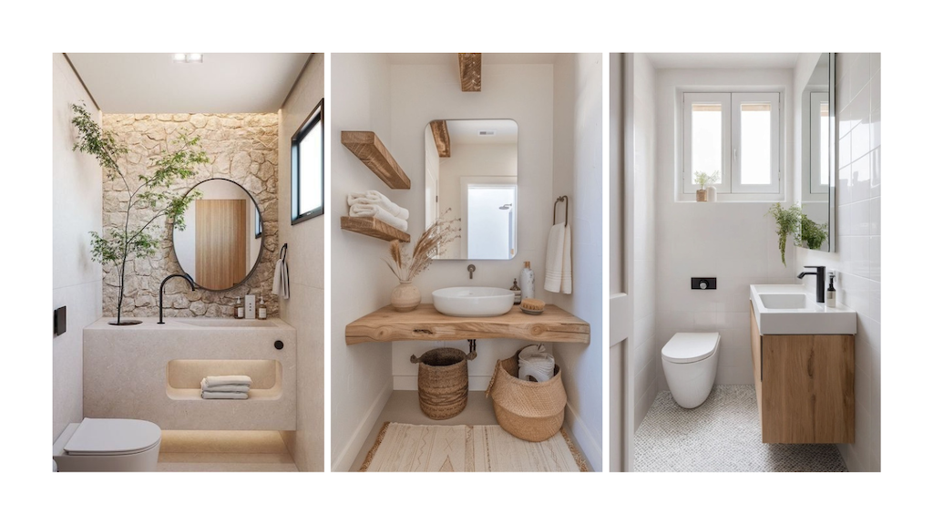 Inspiración baños en blanco