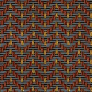 Papel pintado Tule Terracota