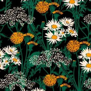 Papel pintado Picnic Negro