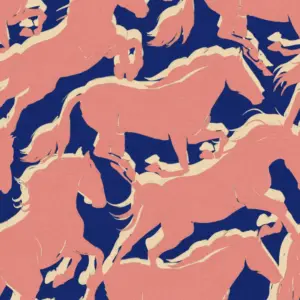 Papel pintado Galope Cobalto