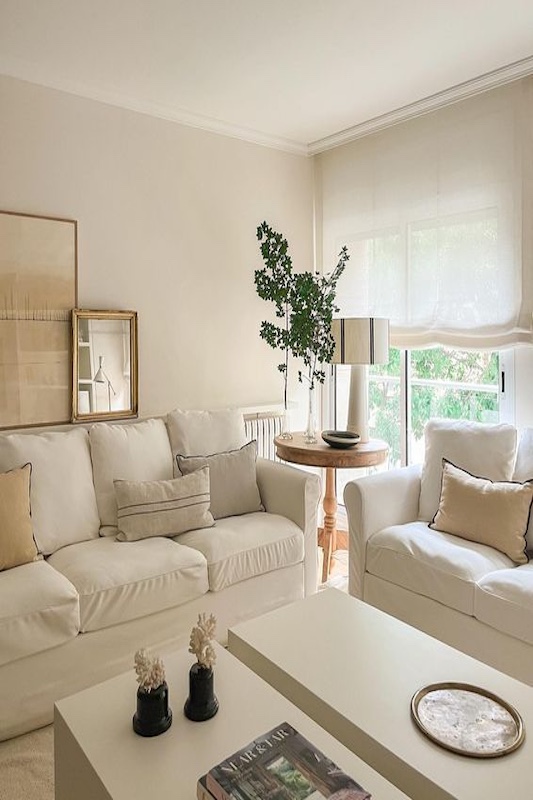 Cloud Dancer: El Color del año 2026 según Pantone 13 Salon en tonos blancos