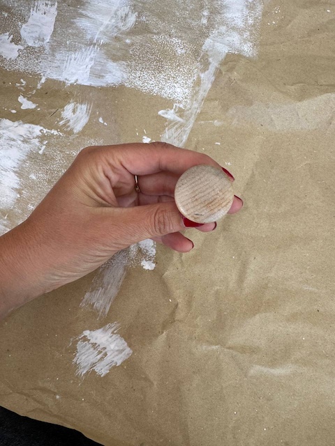 Pomo de madera