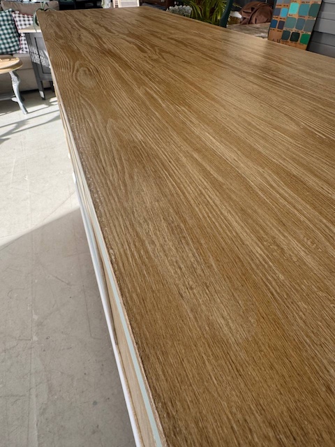 Pintar muebles sin lijar: ¿es posible? 28 Efecto madera en tapa