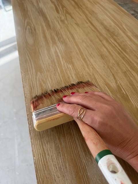 Pintar muebles sin lijar: ¿es posible? 26 Peinamos pátina con brocha ancha