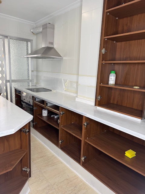 Encimera pintada con imprimación para encimeras