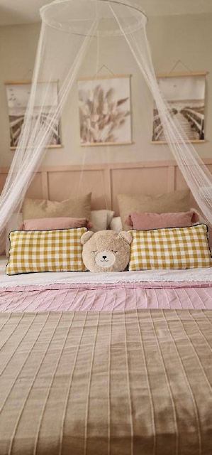 Pared Rosa Greta