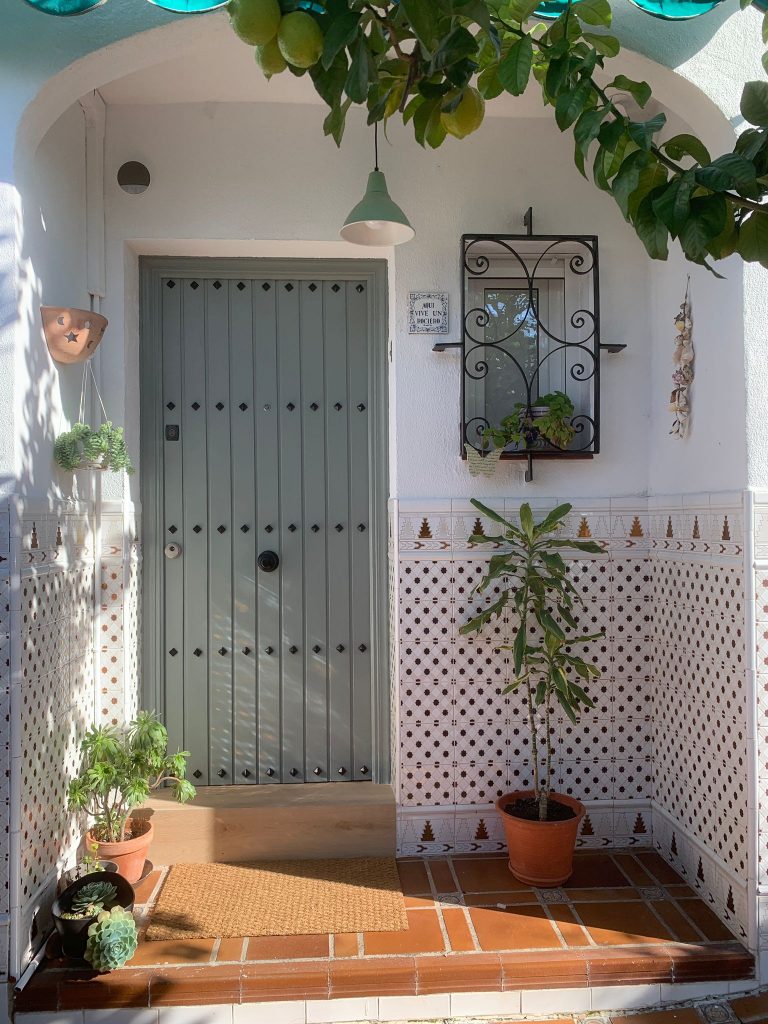 Puerta Verde Piedra 2