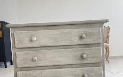 pintar muebles a la Tiza
