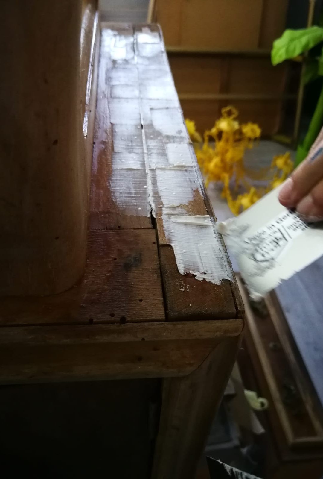 pintar muebles a la tiza