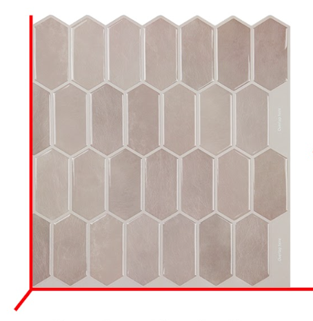 Renueva tu cocina o baño en una tarde: nuevos Azulejos Adhesivos decorativos 31 azulejo siena nude b