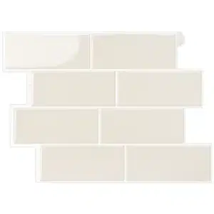 Azulejos Adhesivos 25 Azulejo Adhesivo Mosaico Metro Crema