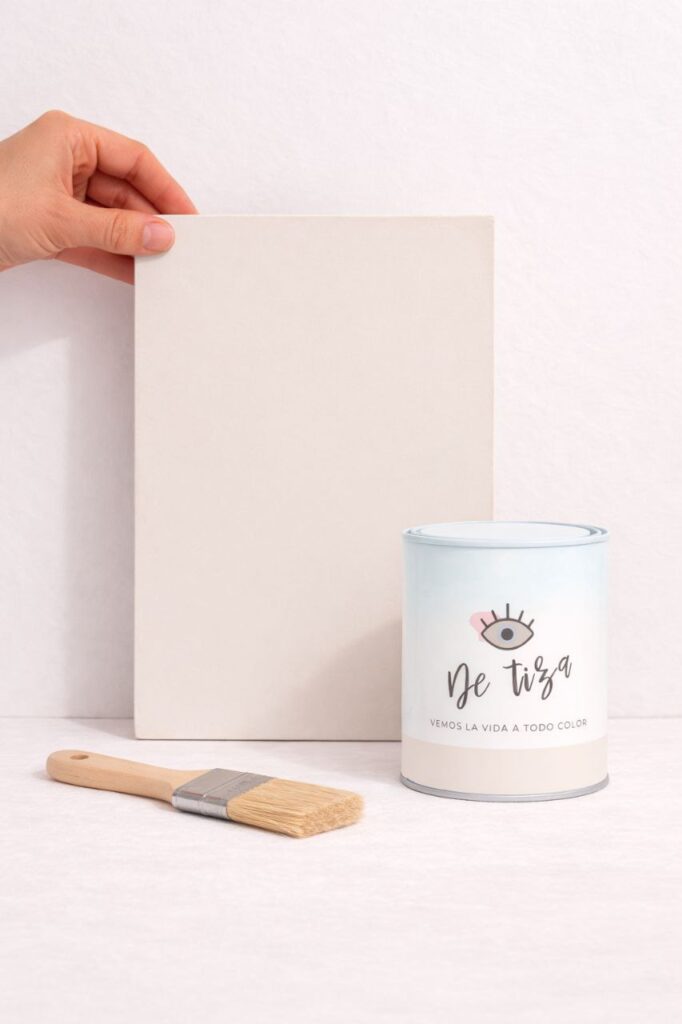 El secreto para hacer efecto cemento en encimeras 10 Pintura Strong Azulejos Blanco Perla