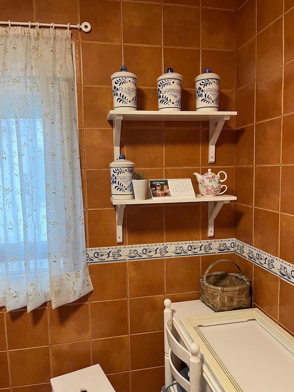 Azulejos de cocina oscuros