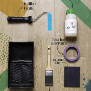 Cómo pintar una mesita de pino en Verde Ordovás: dale un toque fresco a tu deco 7 Pack Herramientas Essential + Limpiador