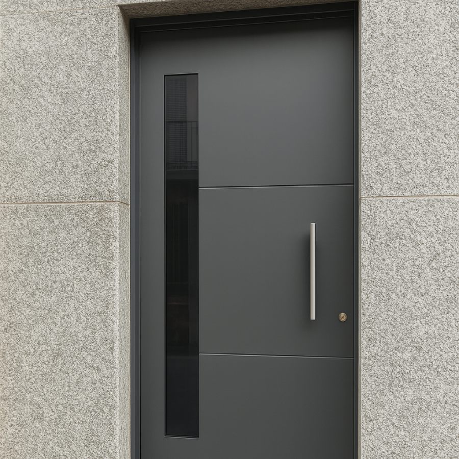 Pintar Metales 30 Pintura Gris para puerta de Acero