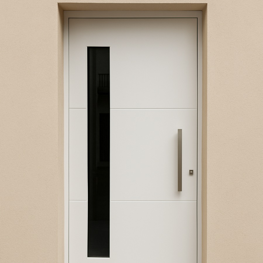 Pintar Metales 31 Pintura Blanca para puerta de Acero