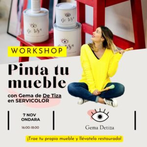 Taller Presencial Detiza x Servicolor Ondara